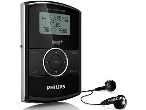 Folding pocket digital-radio
